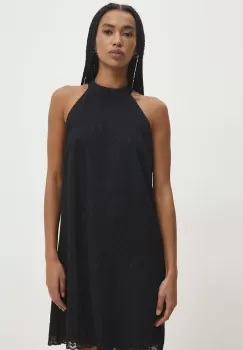 Answear Lab rochie culoarea negru, mini, drept imagine