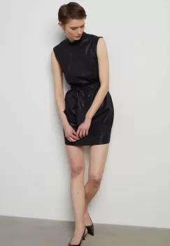 Answear Lab rochie culoarea negru, mini, drept imagine