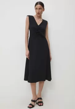 Answear Lab rochie culoarea negru, mini, evazati imagine