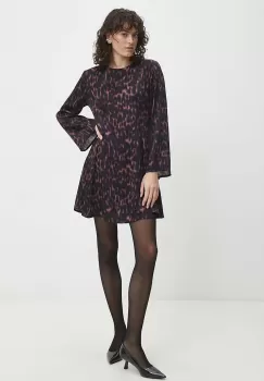 Answear Lab rochie culoarea negru, mini, evazati imagine