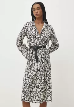 Answear Lab rochie culoarea negru, mini, evazati imagine