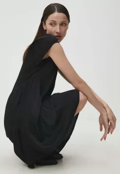 Answear Lab rochie culoarea negru, mini, evazati imagine