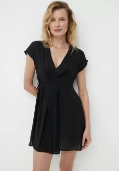 Answear Lab rochie culoarea negru, mini, evazati imagine