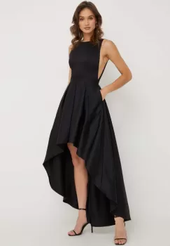 Answear Lab rochie culoarea negru, mini, evazati imagine