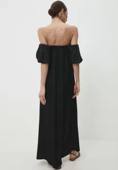 Answear Lab rochie culoarea negru, mini, evazati imagine