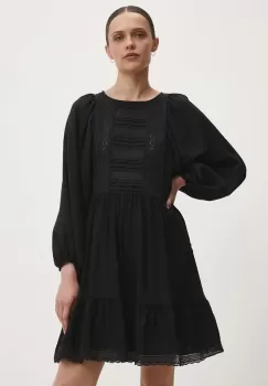 Answear Lab rochie culoarea negru, mini, evazati imagine