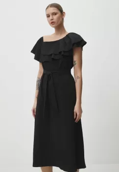 Answear Lab rochie culoarea negru, mini, evazati imagine