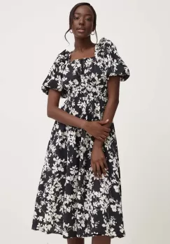 Answear Lab rochie culoarea negru, mini, evazati imagine