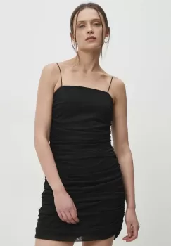 Answear Lab rochie culoarea negru, mini, mulata imagine