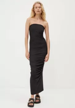 Answear Lab rochie culoarea negru, mini, mulata imagine