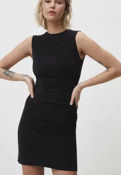 Answear Lab rochie culoarea negru, mini, mulata imagine