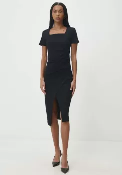 Answear Lab rochie culoarea negru, mini, mulata imagine