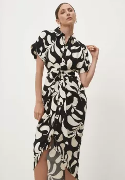 Answear Lab rochie culoarea negru, mini, mulata imagine