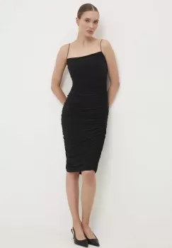 Answear Lab rochie culoarea negru, mini, mulata imagine