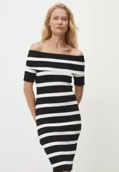 Answear Lab rochie culoarea negru, mini, mulata imagine