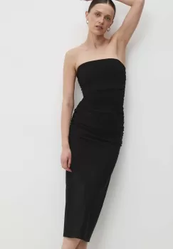 Answear Lab rochie culoarea negru, mini, mulata imagine