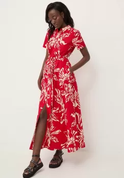 Answear Lab rochie culoarea rosu, maxi, evazati imagine