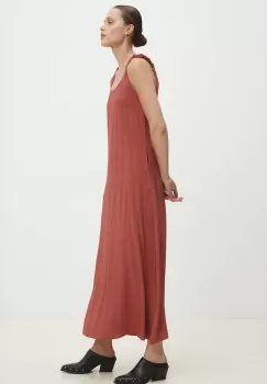 Answear Lab rochie culoarea rosu, maxi, evazati imagine