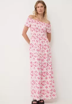 Answear Lab rochie culoarea roz, maxi, evazati imagine