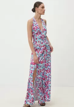 Answear Lab rochie culoarea roz, maxi, evazati imagine