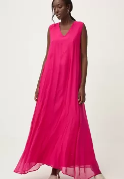 Answear Lab rochie culoarea roz, maxi, evazati imagine