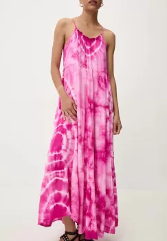 Answear Lab rochie culoarea roz, maxi, evazati imagine