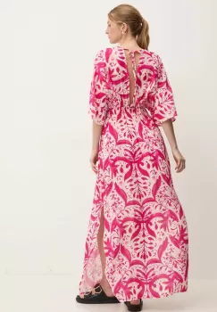 Answear Lab rochie culoarea roz, maxi, evazati imagine