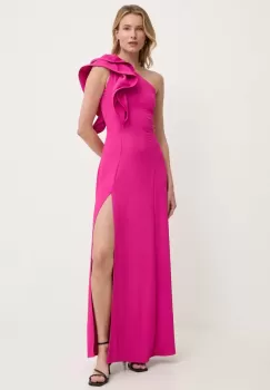 Answear Lab rochie culoarea roz, maxi, evazati imagine