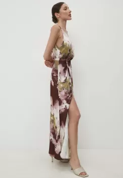 Answear Lab rochie culoarea roz, maxi, evazati imagine