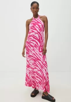 Answear Lab rochie culoarea roz, maxi, oversize imagine