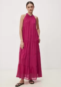 Answear Lab rochie culoarea roz, mini, evazati imagine