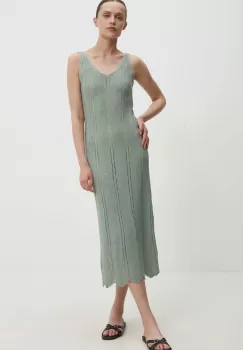 Answear Lab rochie culoarea turcoaz, maxi, mulata imagine