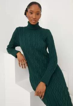 Answear Lab rochie culoarea verde imagine