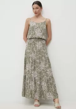 Answear Lab rochie culoarea verde, maxi, drept imagine