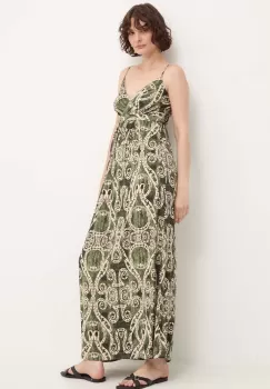 Answear Lab rochie culoarea verde, maxi, evazati imagine
