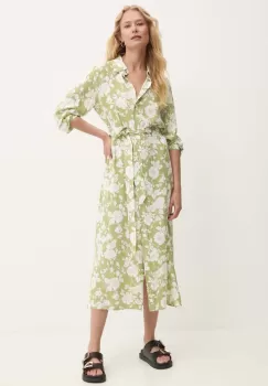 Answear Lab rochie culoarea verde, midi, drept imagine