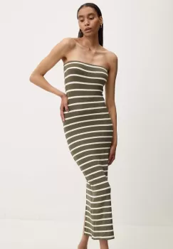 Answear Lab rochie culoarea verde, midi, mulata imagine