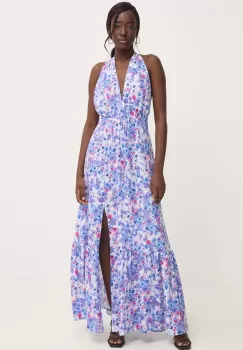 Answear Lab rochie culoarea violet, maxi, evazati imagine