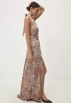 Answear Lab rochie culoarea violet, maxi, evazati imagine