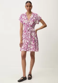 Answear Lab rochie culoarea violet, mini, evazati imagine