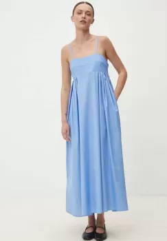 Answear Lab rochie din bumbac maxi, evazati imagine