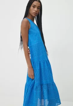 Answear Lab rochie din bumbac mini, drept imagine