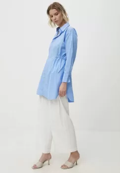 Answear Lab rochie din bumbac mini, evazati imagine