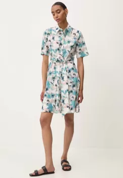 Answear Lab rochie din bumbac mini, evazati imagine