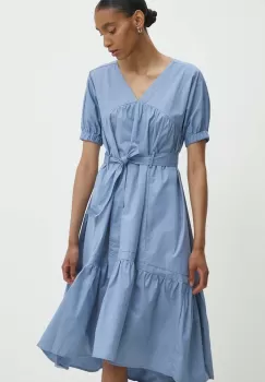 Answear Lab rochie din bumbac mini, evazati imagine