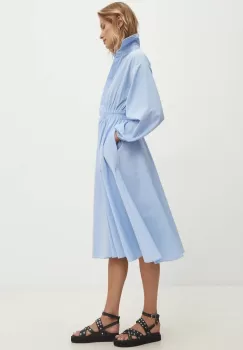 Answear Lab rochie din bumbac mini, evazati imagine