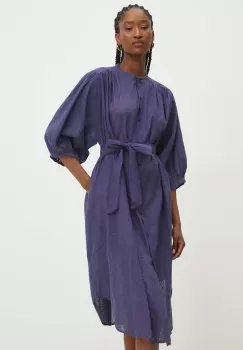 Answear Lab rochie din bumbac mini, oversize imagine