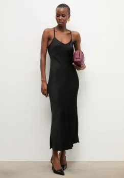 Answear.LAB rochie lenjerie intima cu vascoza imagine