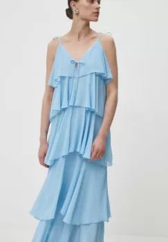 Answear Lab rochie maxi, drept imagine