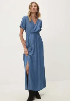 Answear Lab rochie maxi, evazati imagine